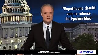 Lawrence: There will be a massive rebellion against Trump when the House votes on Epstein files