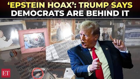 Trump Democrat-Inspired Epstein 'Hoax' Distracting DOJ