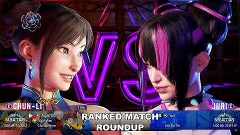 Kuya Kalbo SF6 Ranked Match Roundup. Chun Li Master Rank [Hori Fight Stick]
