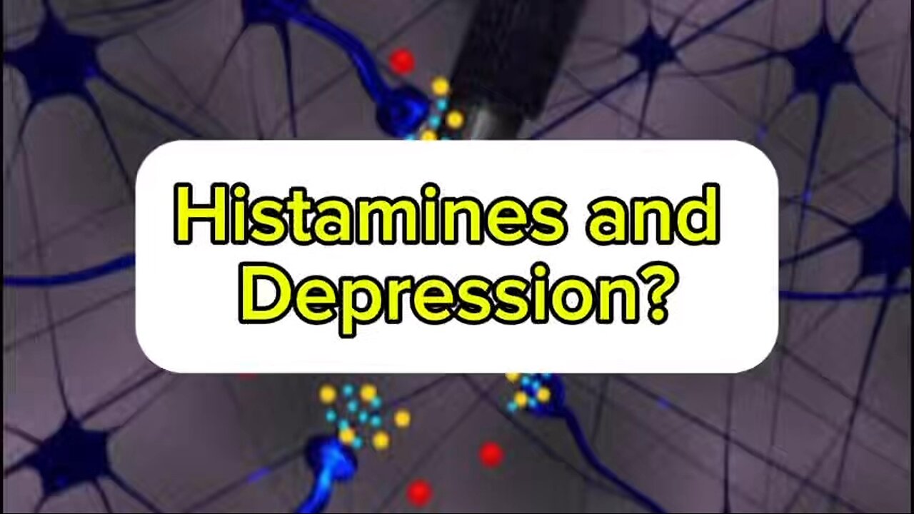 Histamines and depression?