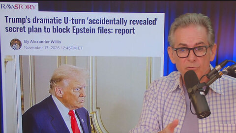 Trump secretly had plan to block Epstein Files release▮The Jimmy Dore Show