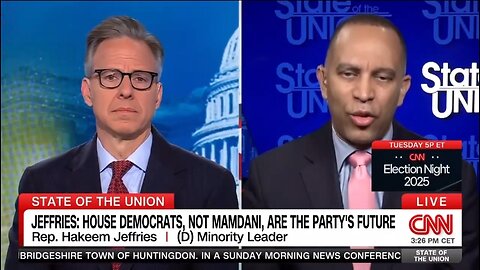 Rep Hakeem Jeffries Complains About GOP When Asked About Endorsing Mamdani
