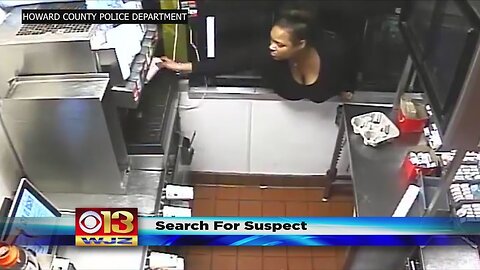 Woman gets beat with coffee pot after climbing through drive-thru at fast food restaurant