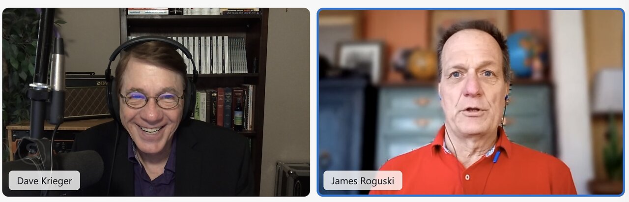 The Krieger Files - March 25, 2025: Dave dives into the news cycle; James Roguski joins the show!