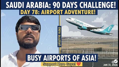 78/90 days Challenge | 90 Days Challenge In Saudi Arabia Lifestyle Vlogs Video | Support Karo Guys |