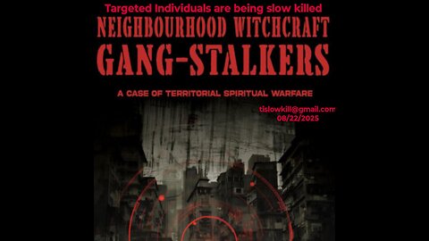 TARGETED GANGSTALKED IDENTITY THEFT