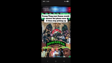 #YoungThug says #Gunna would answer the phone once & then stop picking up on new leaked