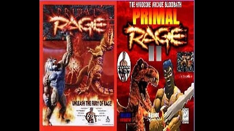 Fazares Hands On - PRIMAL RAGE I + II (retrospettiva 1mo + gameplay del 2ndo picchiaduro bestiale!)