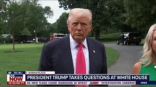 Reporter Asks Trump If His Name Appeared In Epstein Files