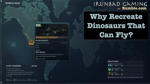 Jurassic Evo 3 Campaign, Chapter 4: Clark County pt 1