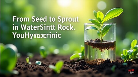 From Seed to Sprout in Water Starting Your Hydropo