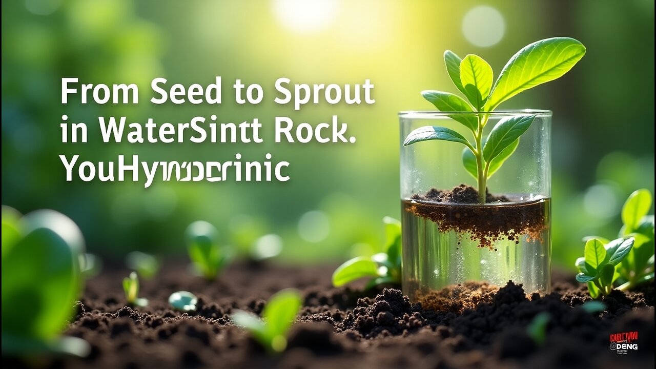 From Seed to Sprout in Water Starting Your Hydropo