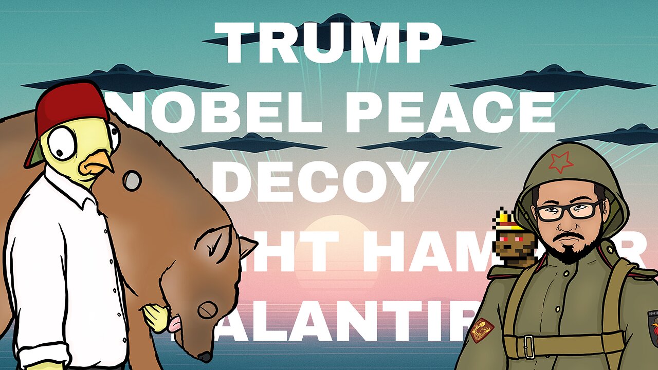 PALANTIR presents PRINCE of Iran, Trump NOBEL PEACE prize nomination, DECOY PSYOP | CCNT 852