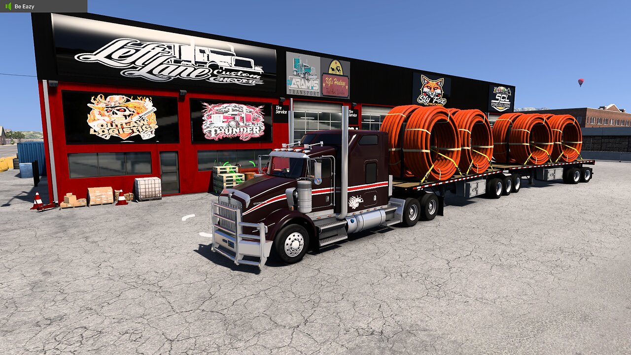 "Live" Virtual trucking online/ American Truck Simulator