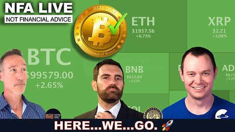 NFA LIVE: MAJOR Bitcoin Moves, Strategic Reserves, Alt Coin Season & HUGE Announcement.