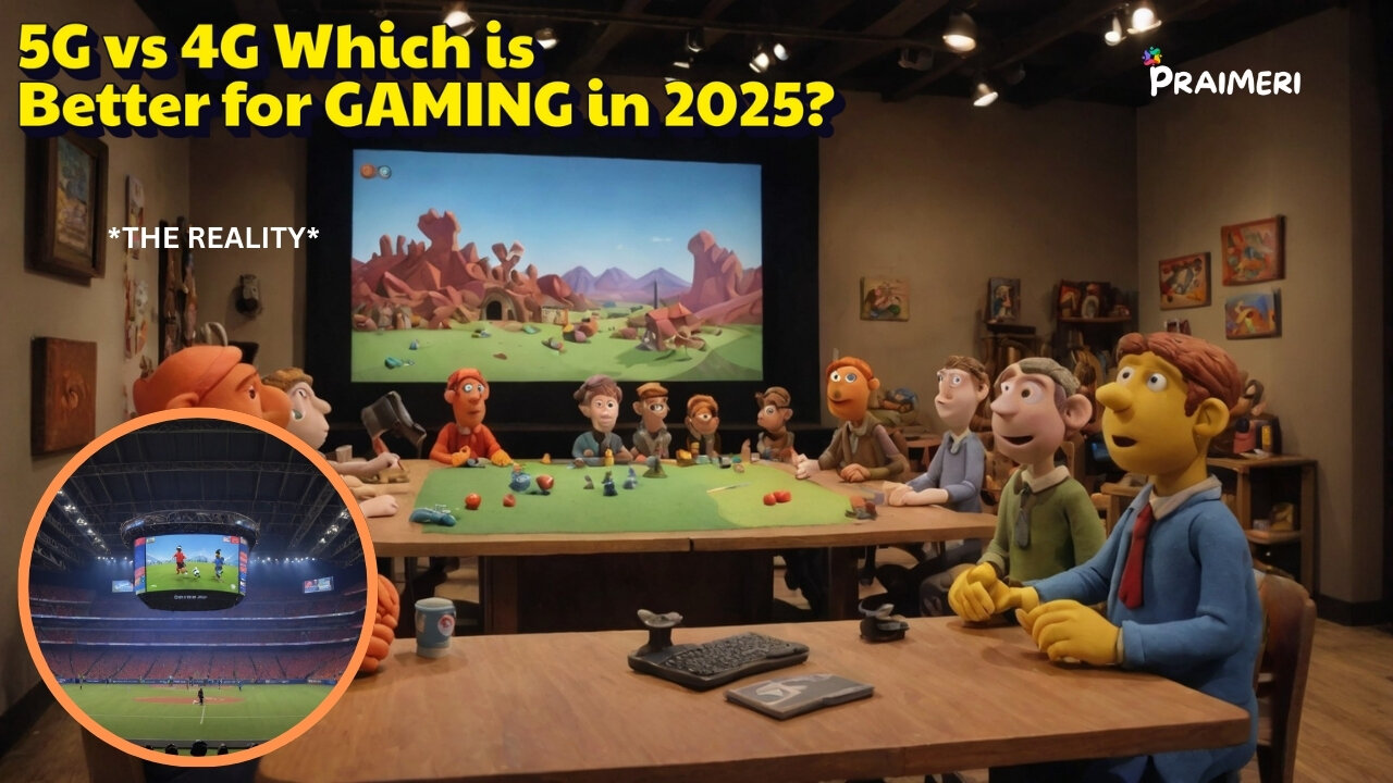 5G vs 4G Which is Better for GAMING in 2025?