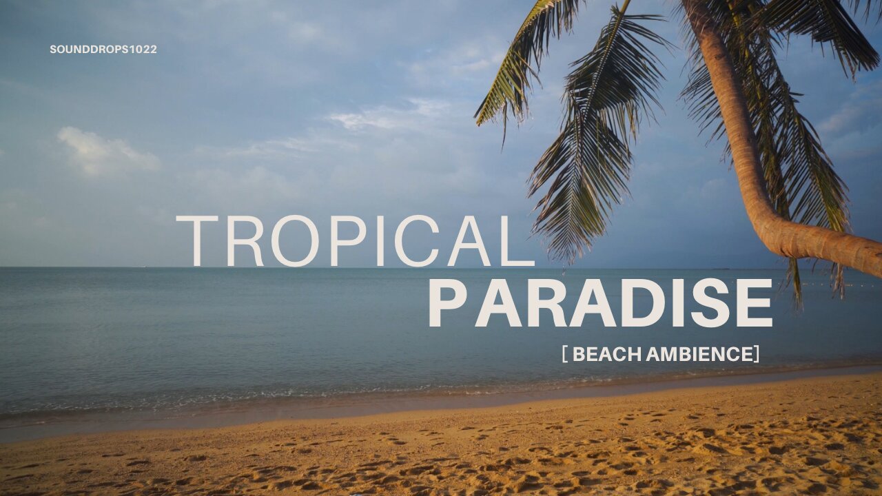6 Hours of Relaxing Beach Sounds – Sleep, Study, or Meditate