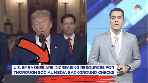 WARNING! TRUMP IS IMPLEMENTING SOCIAL MEDIA BACKGROUND CHECKS FOR U.S. VISA'S & CITIZENSHIP IS NEXT!
