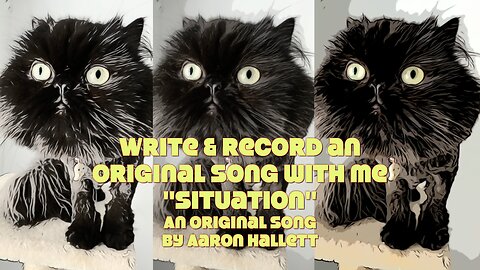 Write & Record an Original Song With Me "Situation" an Original Song by Aaron Hallett