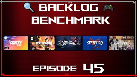 🔍 Backlog Benchmark 45 🎮 | Luna - Last 2 "Fortnite" + 3 random picks | August 14th, 2025