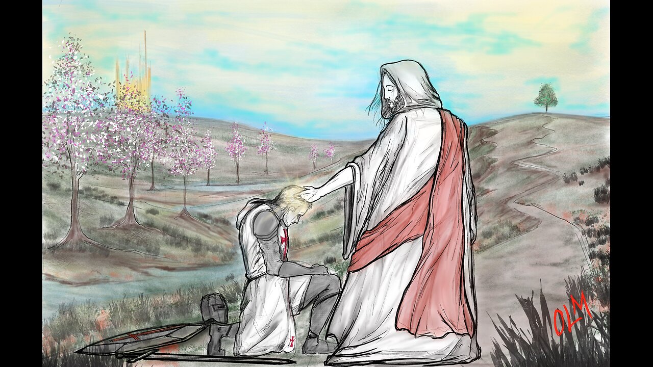 The First Knight - Timelapse Artwork