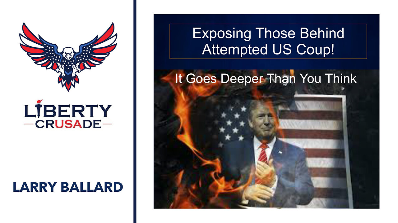 Exposing Those Behind Attempted US Coup!