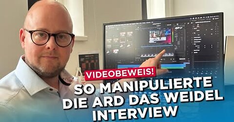 Videobeweis! So manipulierte die linksradikale ARD das Weidel-Sommerinterview
