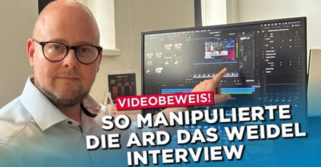 Videobeweis! So manipulierte die linksradikale ARD das Weidel-Sommerinterview