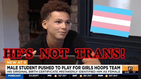Male basketball player PHYSICALLY REMOVED from Boys Team after MASSIVE SCREW UP on Birth Certificate