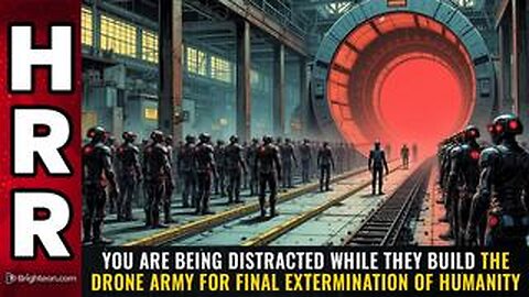 You are being DISTRACTED while they build the DRONE ARMY for final extermination...