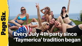 Every epic July 4th party since Taylor Swift's 'Taymerica' tradition began in 2013