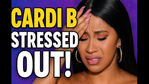 🎤 Cardi B Vents Online 😡 “I Got Too Much On My Plate!” 💅