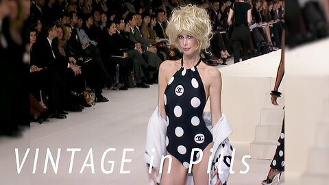 Vintage in Pills CHANEL Spring 1997 Paris - Fashion Channel