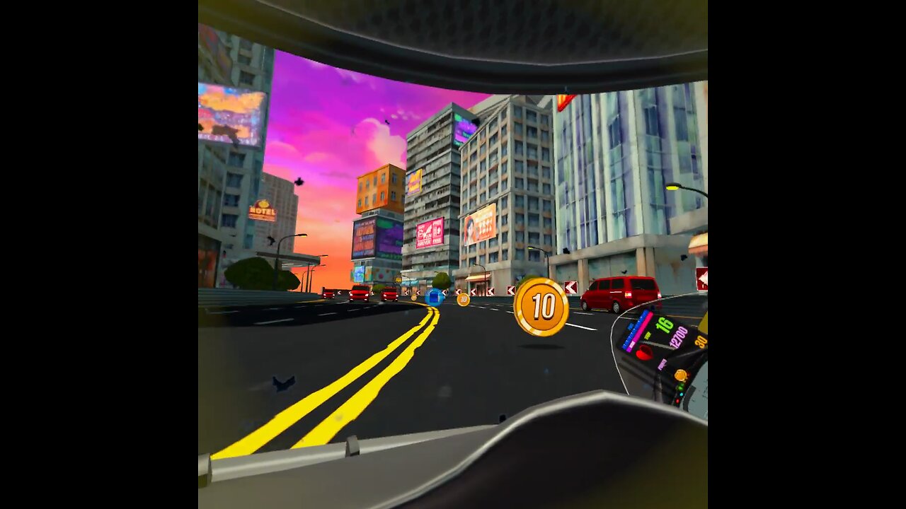 VRIDER X alpha test. #diznuts #gamer #motorcycle #questpro #fyp #ilovethisgame #nuts #speed #traffic