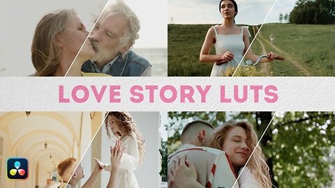 Love Story LUTs – Romantic Color Grading Pack" 2. "Cinematic Love Story LUTs for Vi