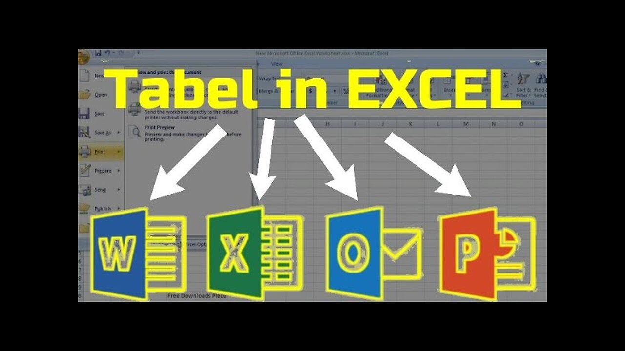 Creare tabel in Excel ( Tutorial )