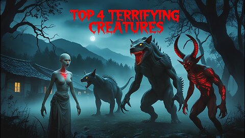 Top 4 Terrifying Creatures: Rokurokubi, Chupacabra, Neak Demon & Skinwalker Live!