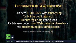 Bundeskabinett beschließt neues Wehrdienstgesetz