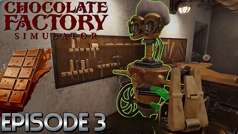 We Give The Robot A Hand! Plus We Unlocked The Vending Machine! | Chocolate Factory Simulator -Ep3