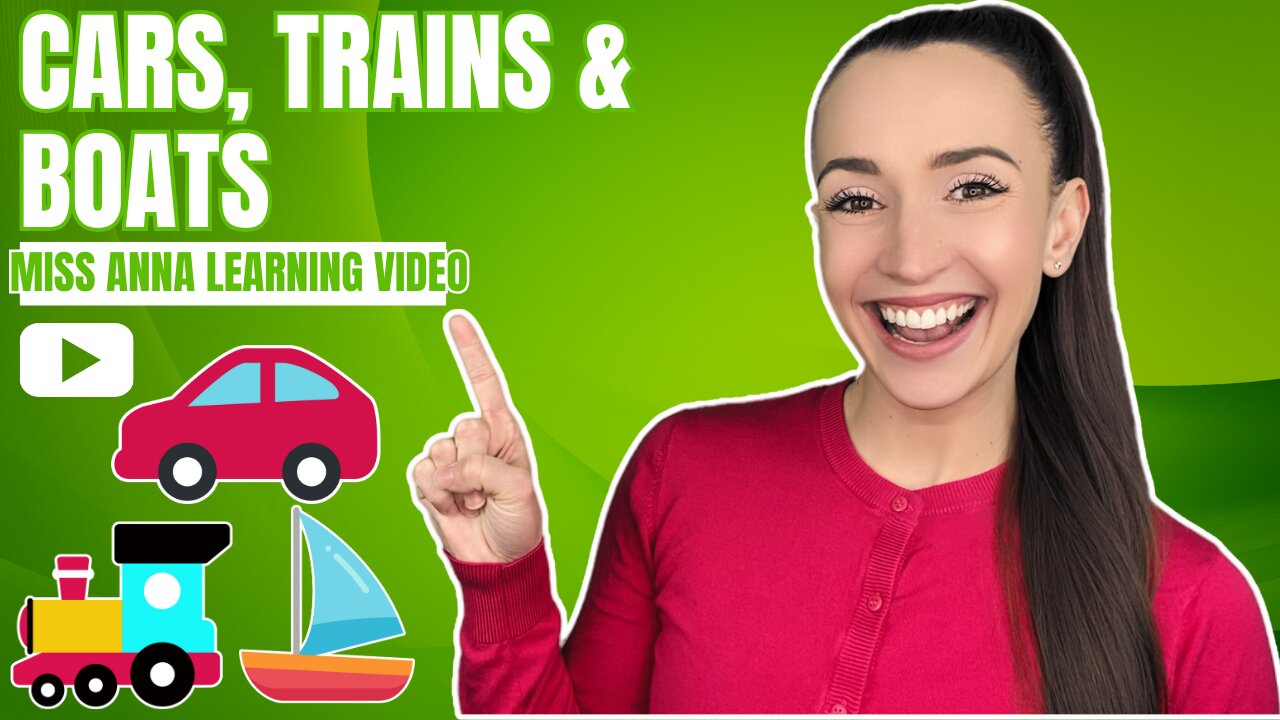 Learn To Talk With Cars, Trains, And Boats - Toddler Learning Video - Speech, Sign Language & Songs!