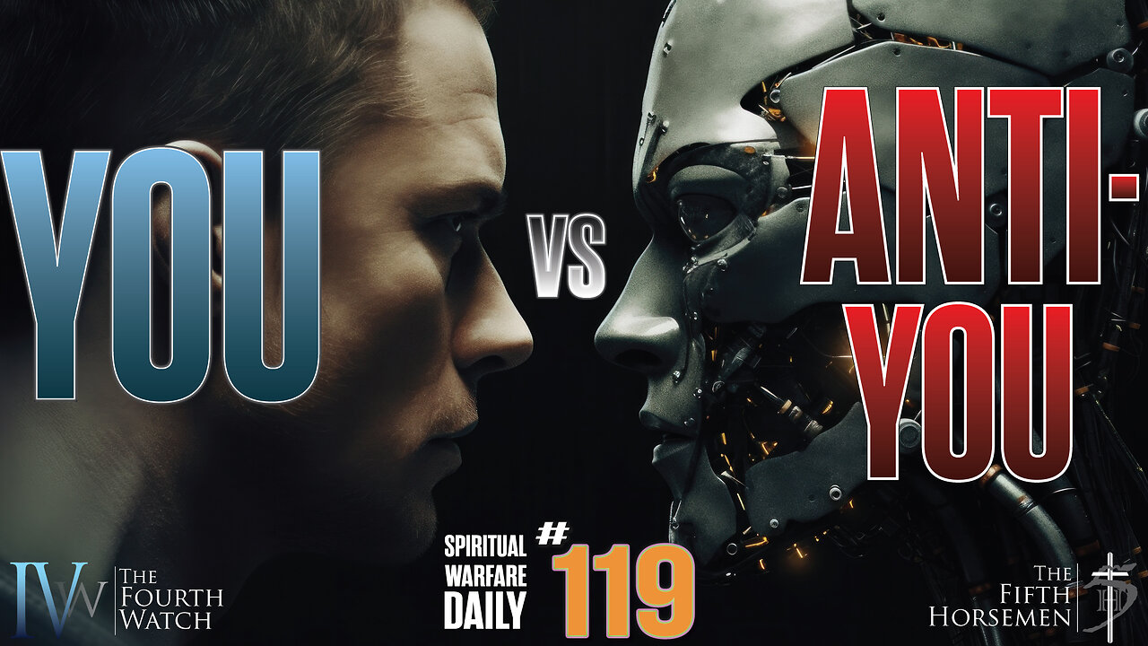 You vs ANTI-You, Christ vs Anti-Christ - the war rages daily for the future of our Kingdom in #Jesus