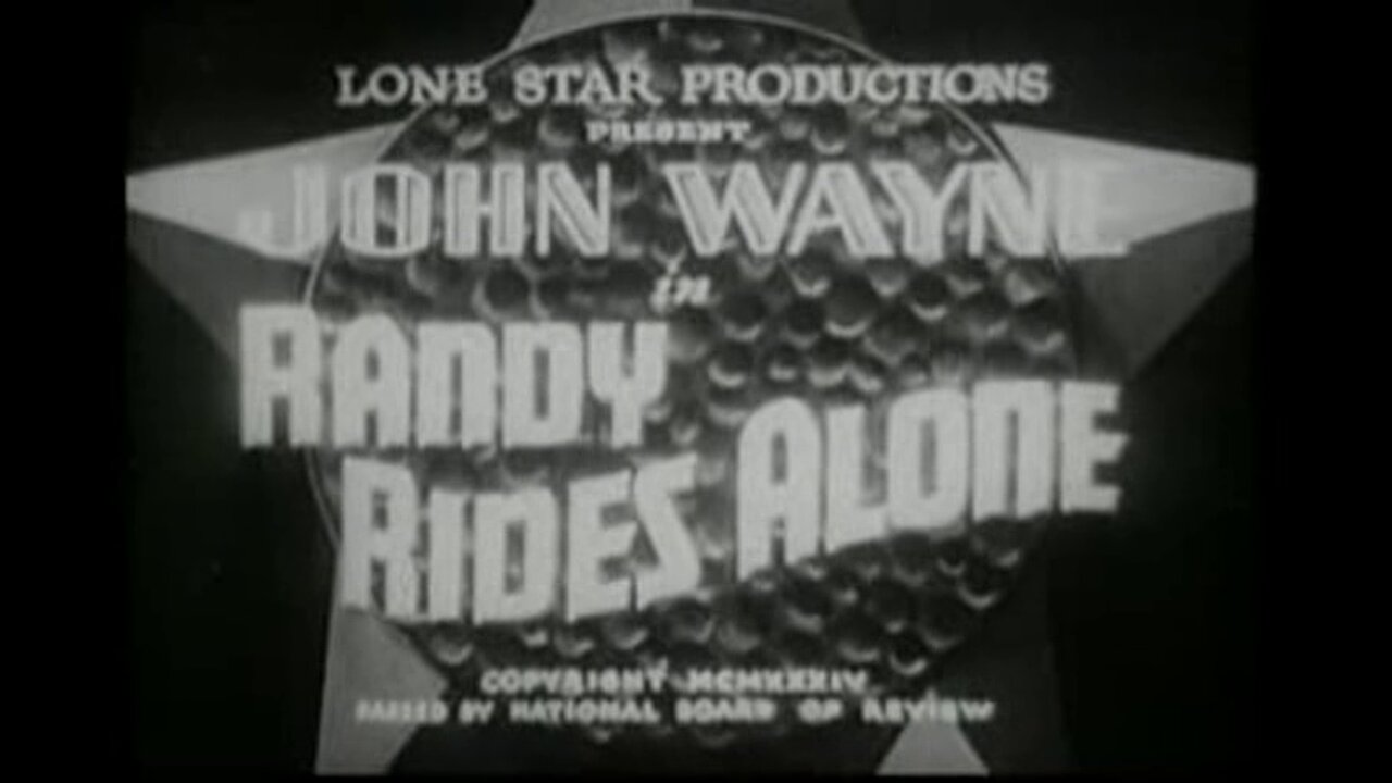 Randy Rides Alone