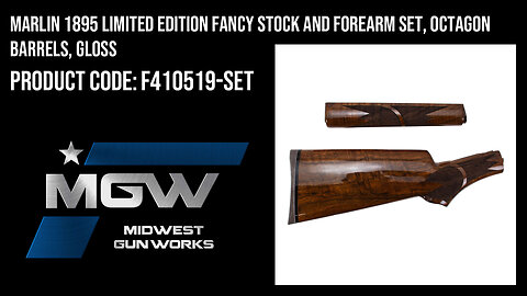 Marlin 1895 Limited Edition Fancy Stock and Forearm Set, Octagon Barrels, Gloss - F410519-SET