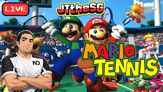LIVE Replay - Let's Play Mario Tennis [N64]