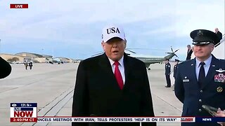 Trump at the end of his visit to Detroit: I am now returning to the White House