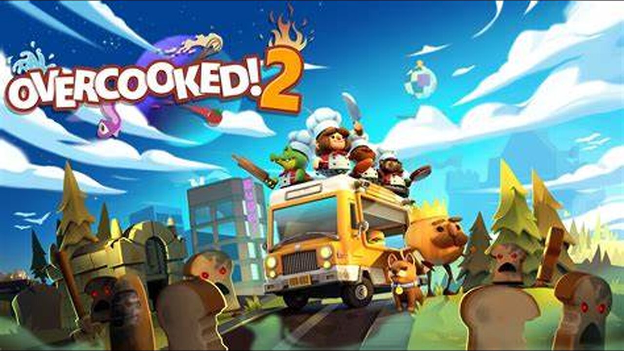 **Overcooked!2** Episode 244: time to take a break for shooting with some cooking