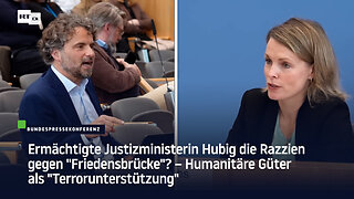 Razzien gegen "Friedensbrücke e.V."? – Humanitäre Güter als "Terrorunterstützung"
