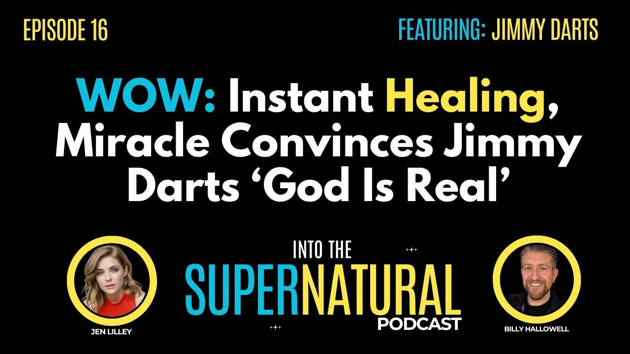 'Wild' Healing? Shocking Miracle Convinces Jimmy Darts 'God Is Real'