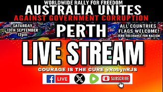 LIVE STREAM PERTH | AUSTRALIA UNITES RALLY | 13 September 2025
