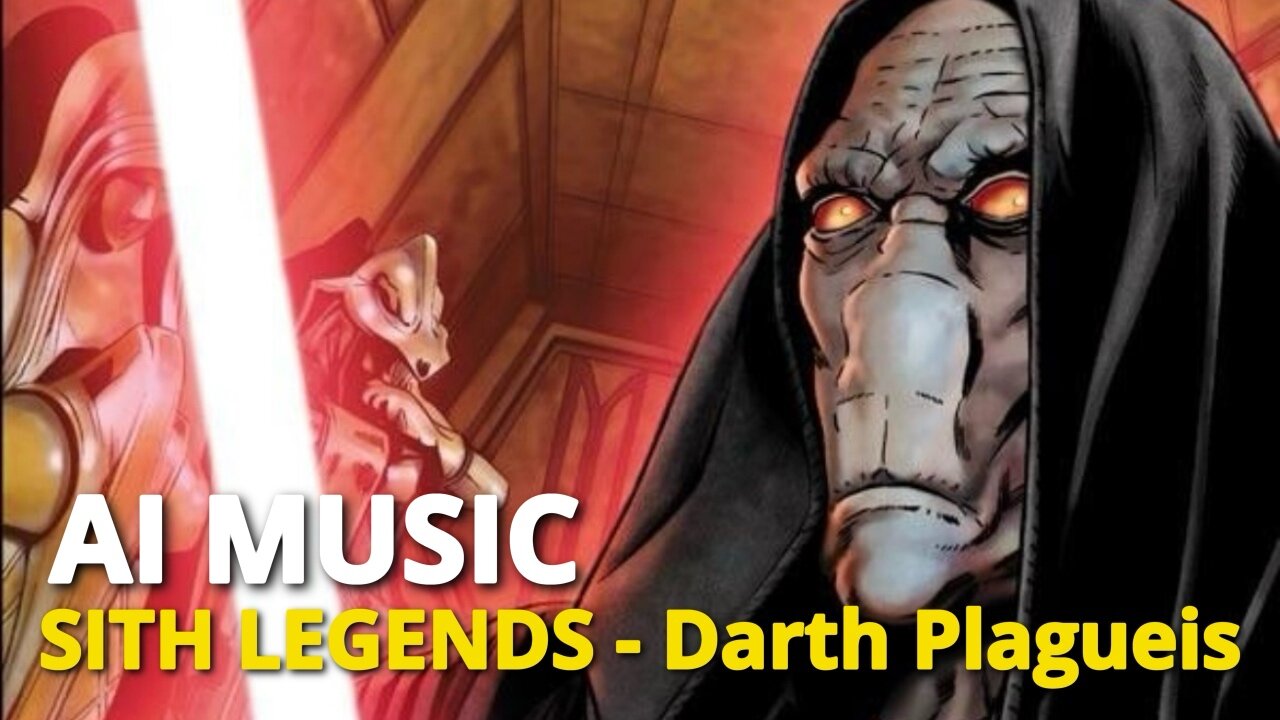 SITH LEGENDS - Darth Plagueis EPIC Music Soundtrack! (Music AI)